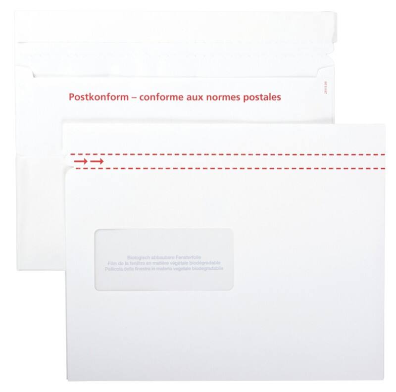 Elco Easy Open Dokumentenmappe Weiß 22,9 cm (T) x 18,5 cm (H) 250 Stück