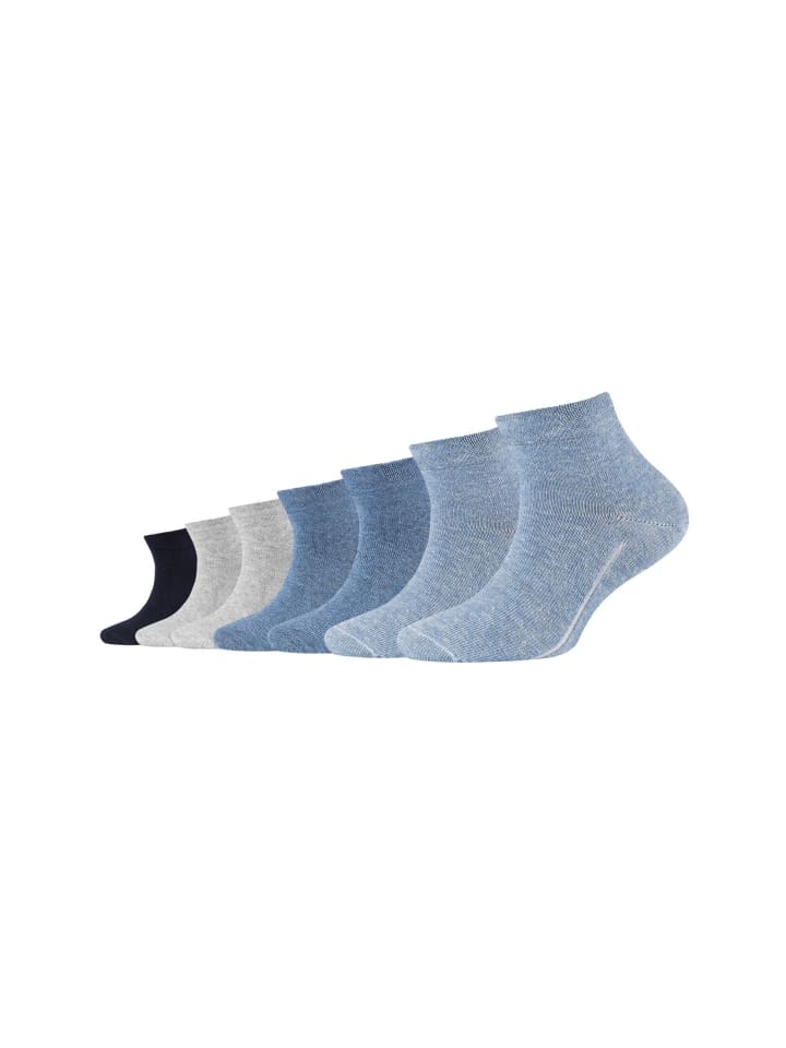 camano Kurzsocken 7er Pack ca-soft in jeans mix günstig kaufen