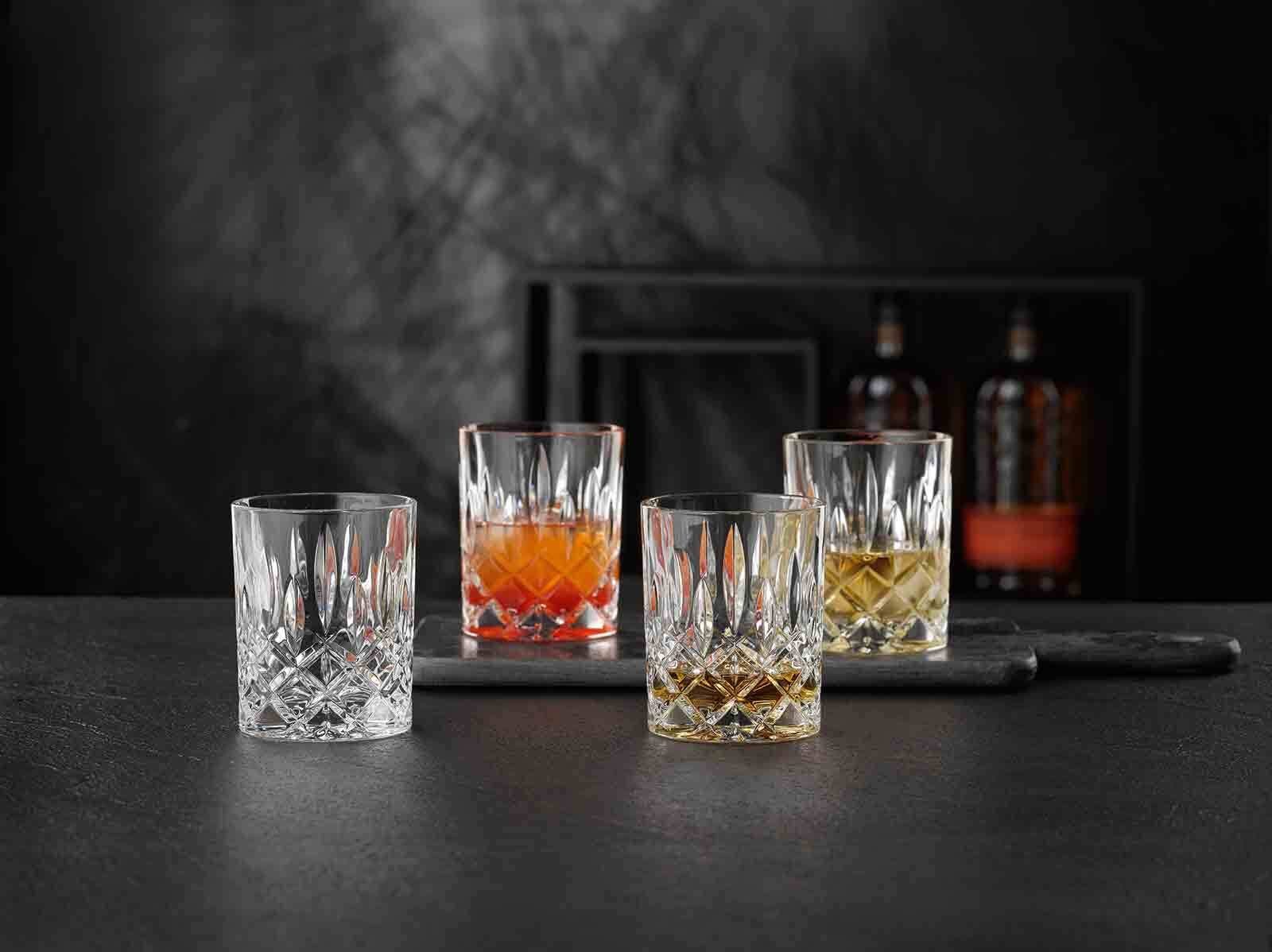 Nachtmann Whiskyglas Noblesse Whiskygläser 295 ml 4er Set, Glas