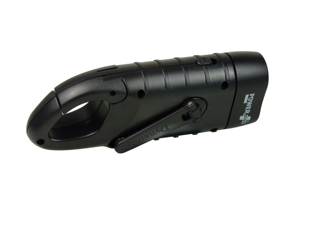 Powerplus Seahorse 3 LED Carabinerkurbeltaschenlampe