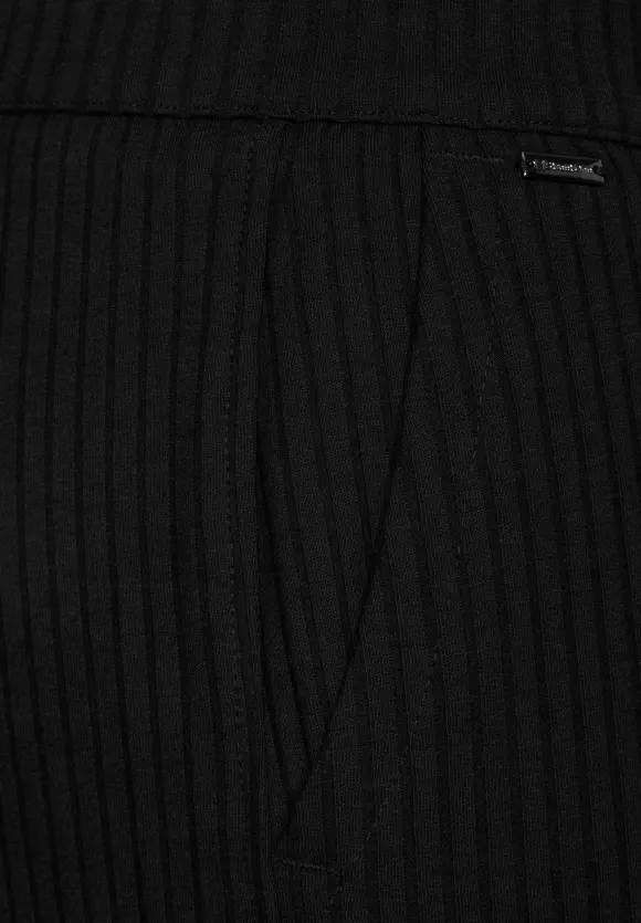 Street One Gerippte Loose Fit Hose