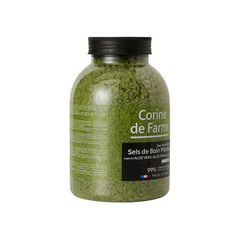 corine de farme Sels de bain marins calm - Aloe vera Sels de bain