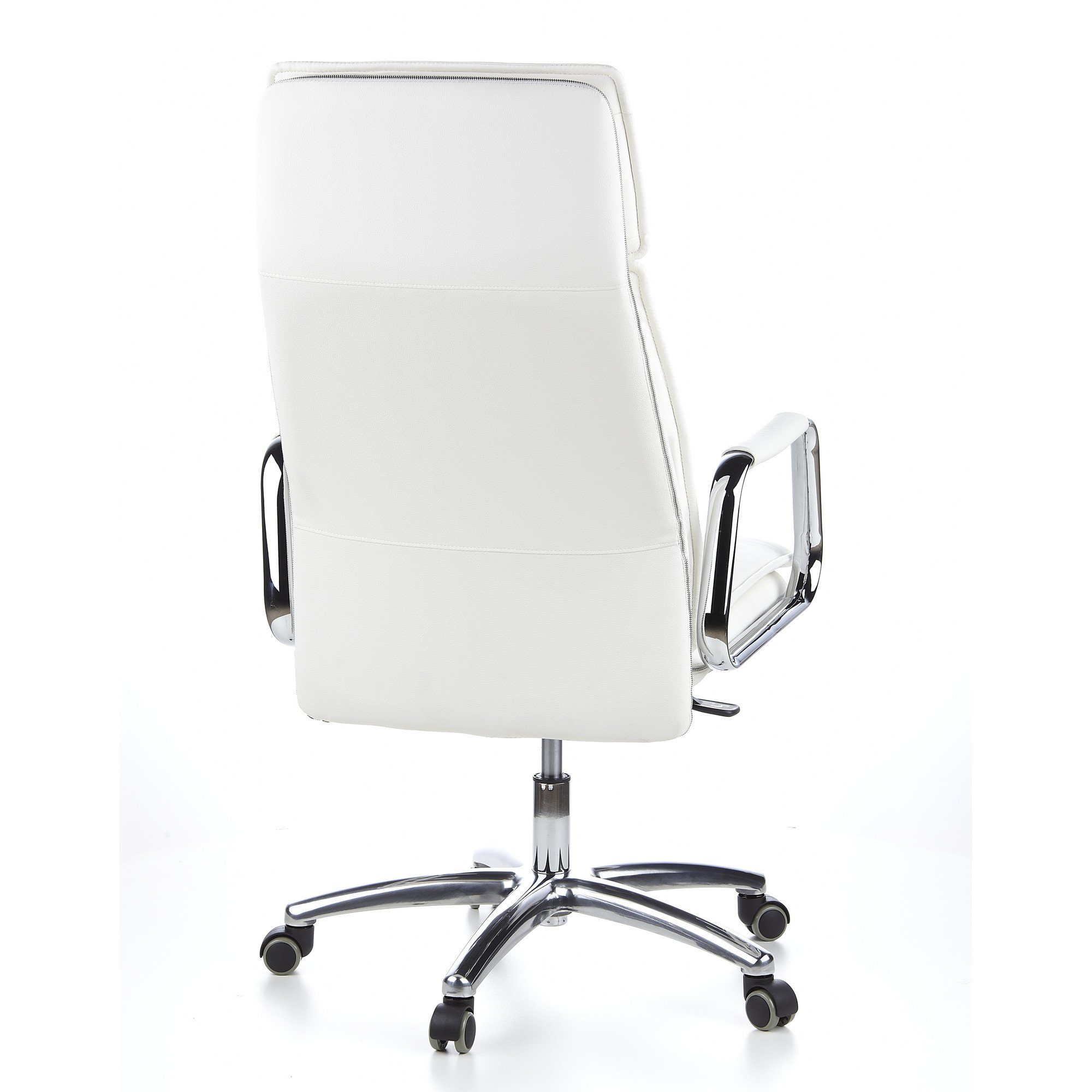 hjh OFFICE Chefsessel Profi Chefsessel VILLA 20 Leder mit Armlehnen, Drehstuhl Bürostuhl ergonomisch