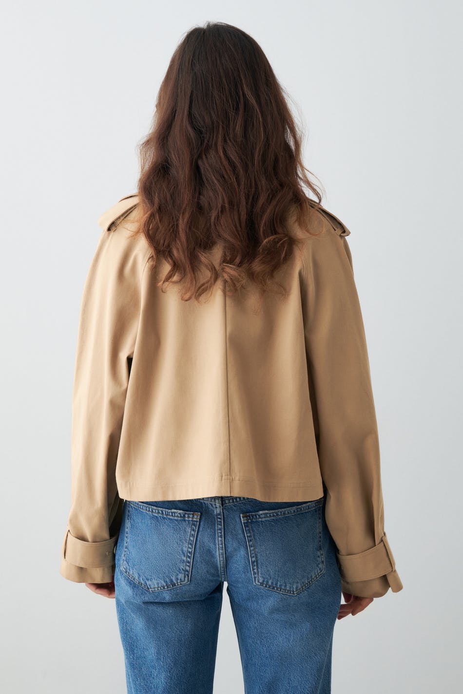 Short trench coat