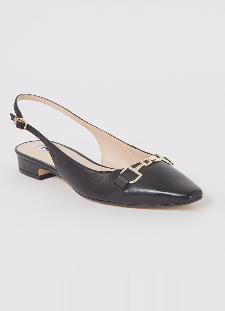 Pantofi cu toc din piele Hopewell de la Dune London.