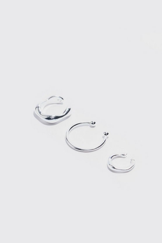 3er-Pack Ohr-Schmuck