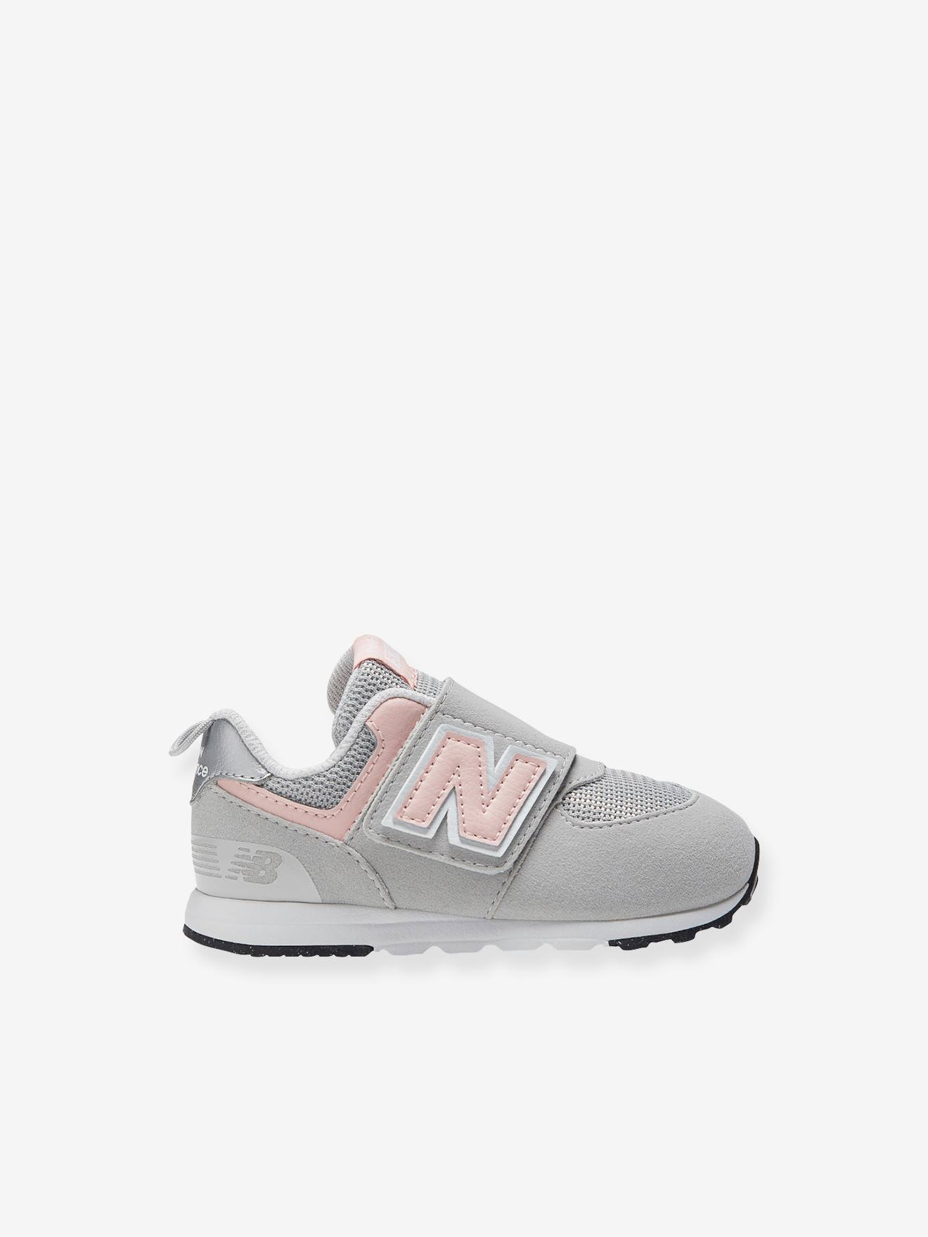 New Balance Baby Klett-Sneakers NW574PK NEW BALANCE - mausgrau