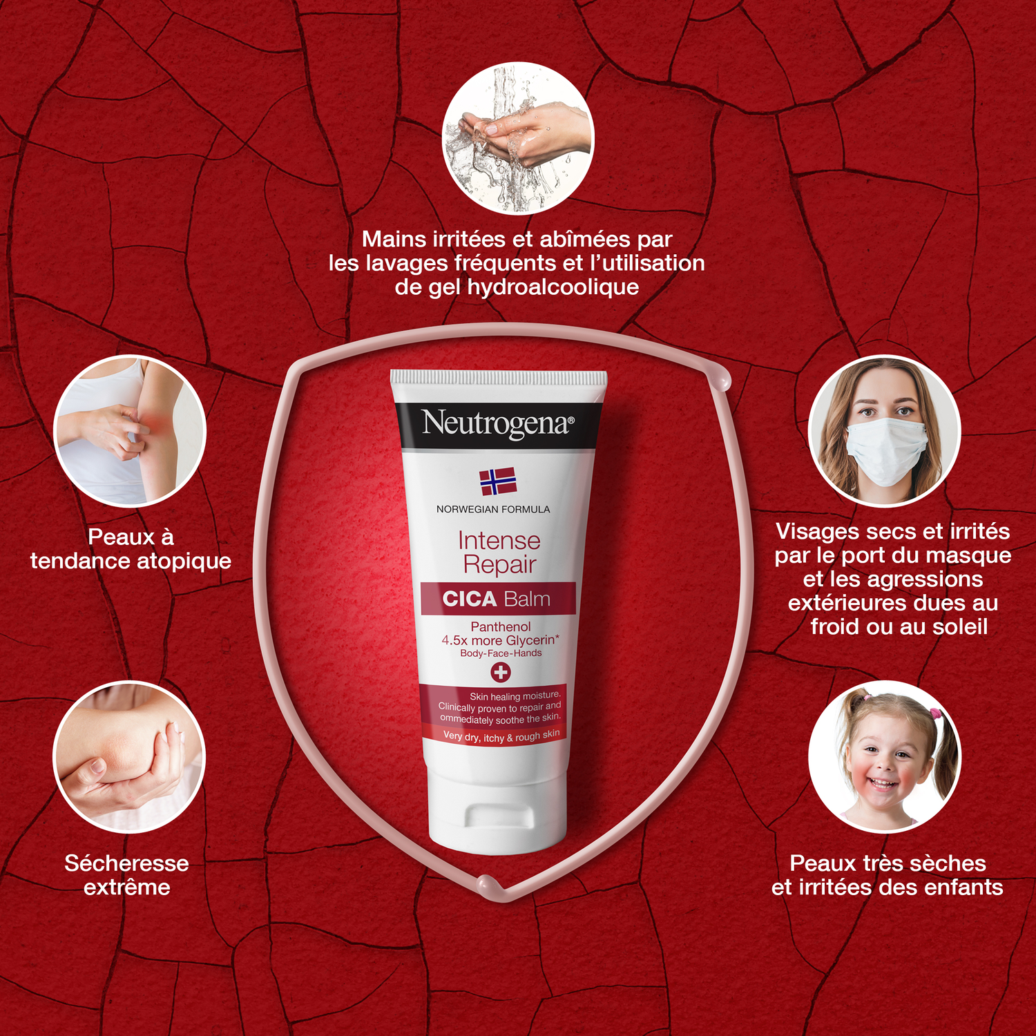 Neutrogena Baume NEUTROGENA® Cica Baume Réparation Intense 100ml