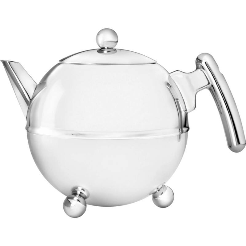 Bredemeijer Teekanne Bella Ronde 0,75l Edelstahl, chromfarb.1303CH
