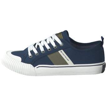 Tom Tailor Leinen Schnürer in blau