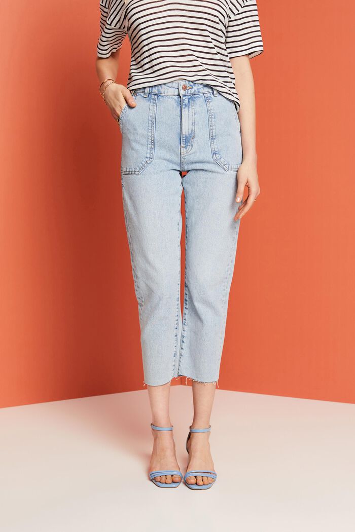 Jeans im 90er-Schnitt, Baumwollstretch