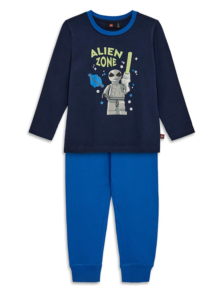 LEGO Pyjama in Dunkelblau/ Blau günstig kaufen