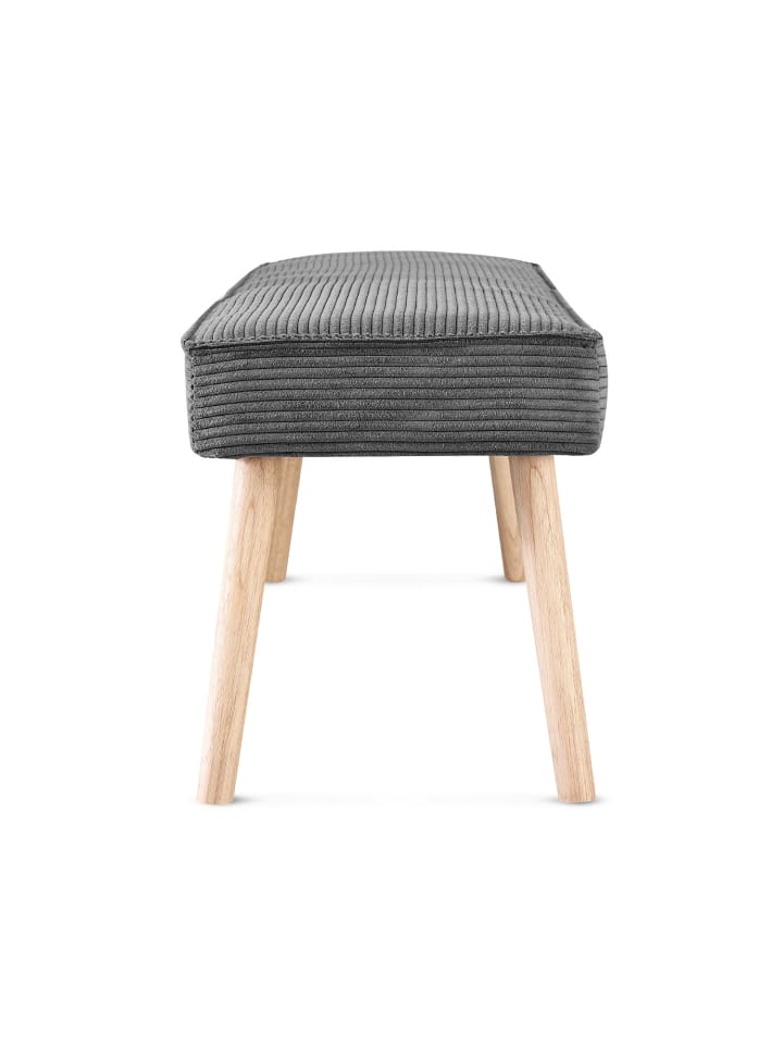 B&D Home Sitzbank EMIL in Anthrazit günstig kaufen