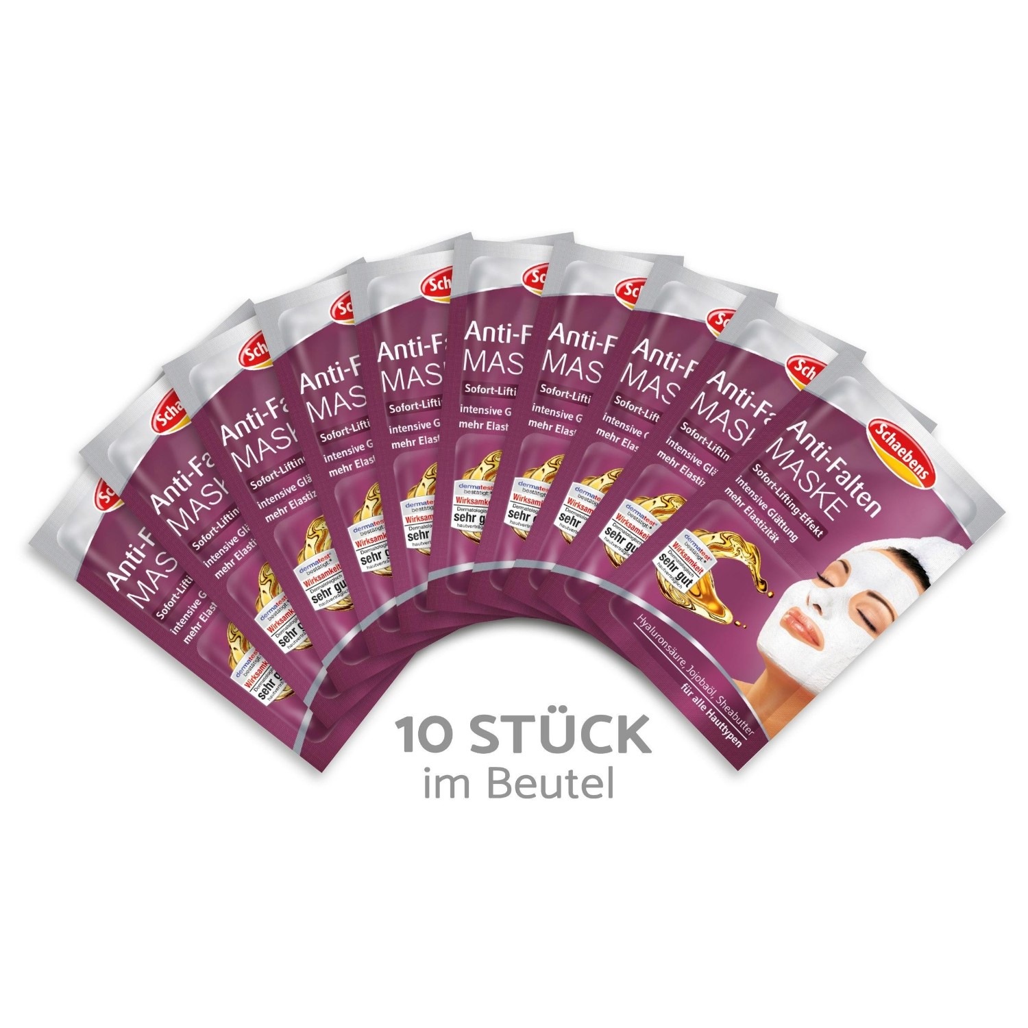 Anti-Falten Maske
