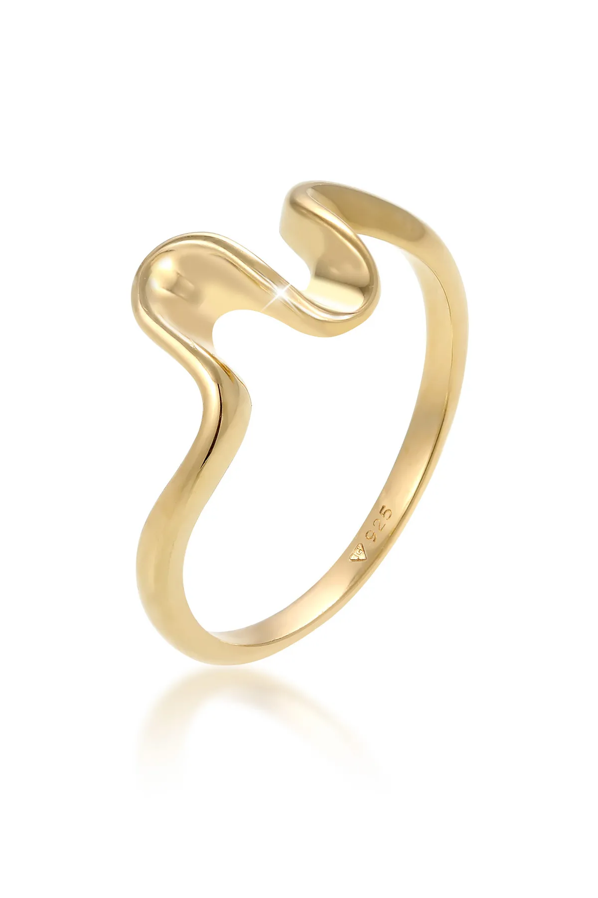 ELLI  Ring Wellen Wave Strand Maritim 925 Sterling Silber