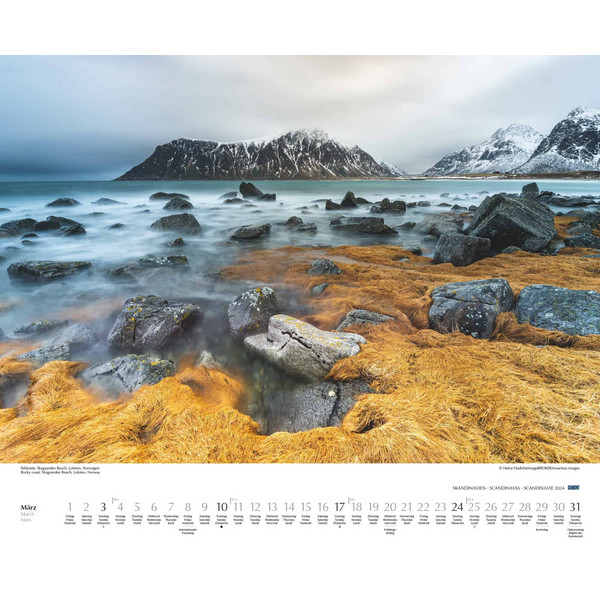 SCHÖNHEIT DES NORDENS 2024 - WANDKALENDER - Kalender
