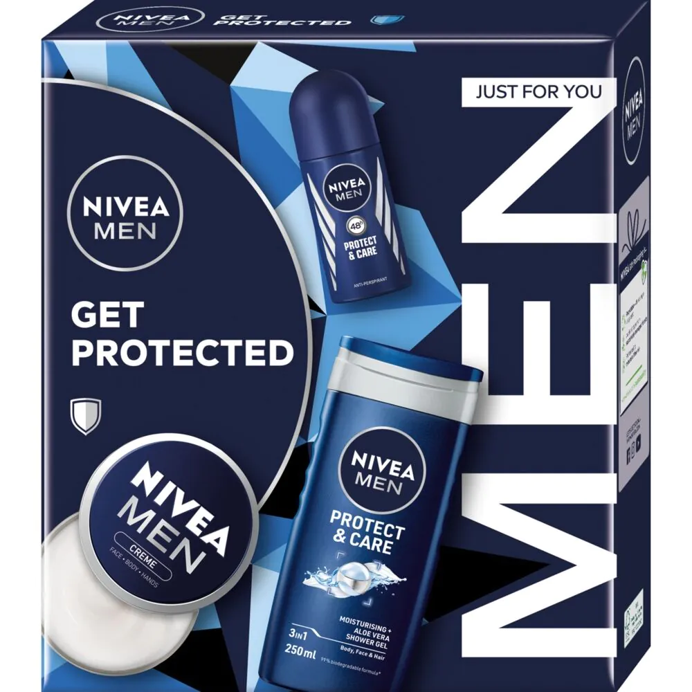 Nivea MEN Get Protected сет мушке козметике