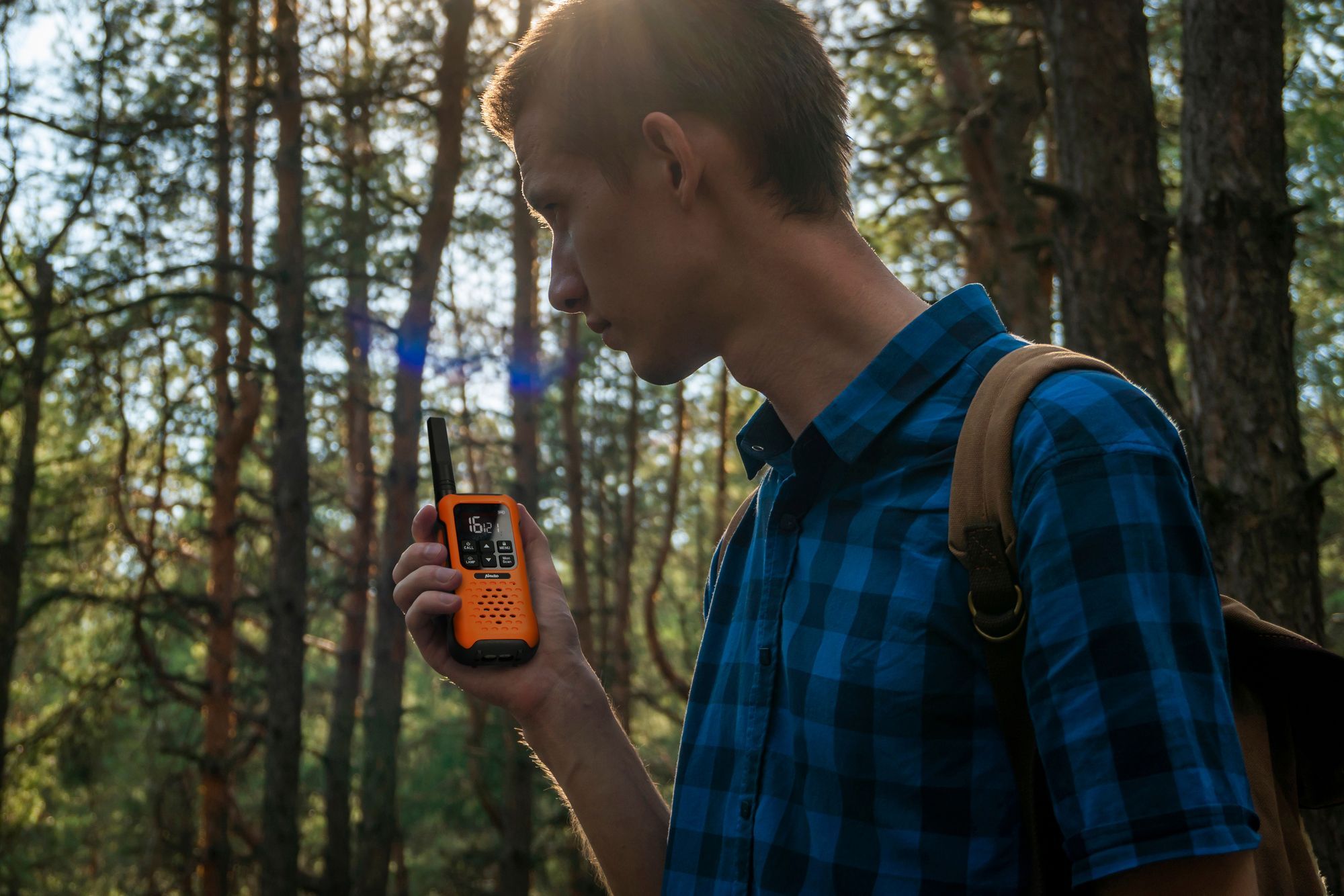 Alecto FR300OE Set von 2 Robustes Walkie-Talkies