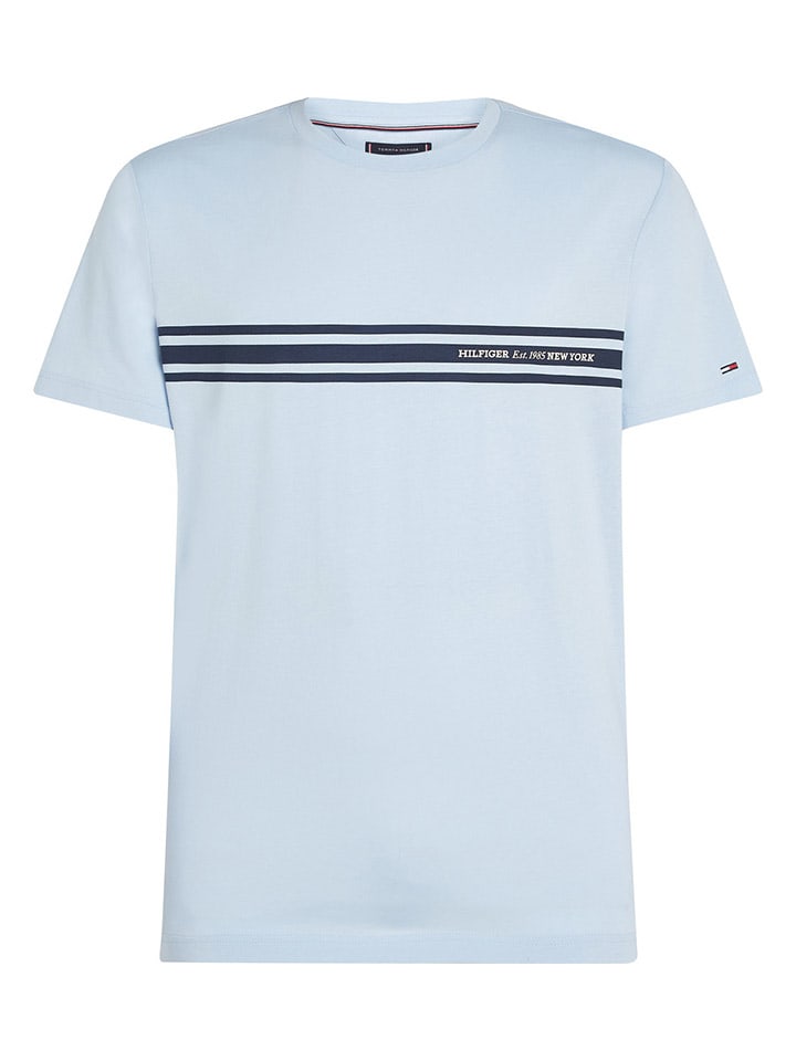 Tommy Hilfiger Shirt in Hellblau günstig kaufen