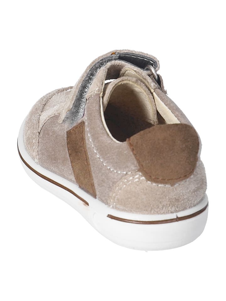 PEPINO Leder-Sneakers in Hellbraun günstig kaufen