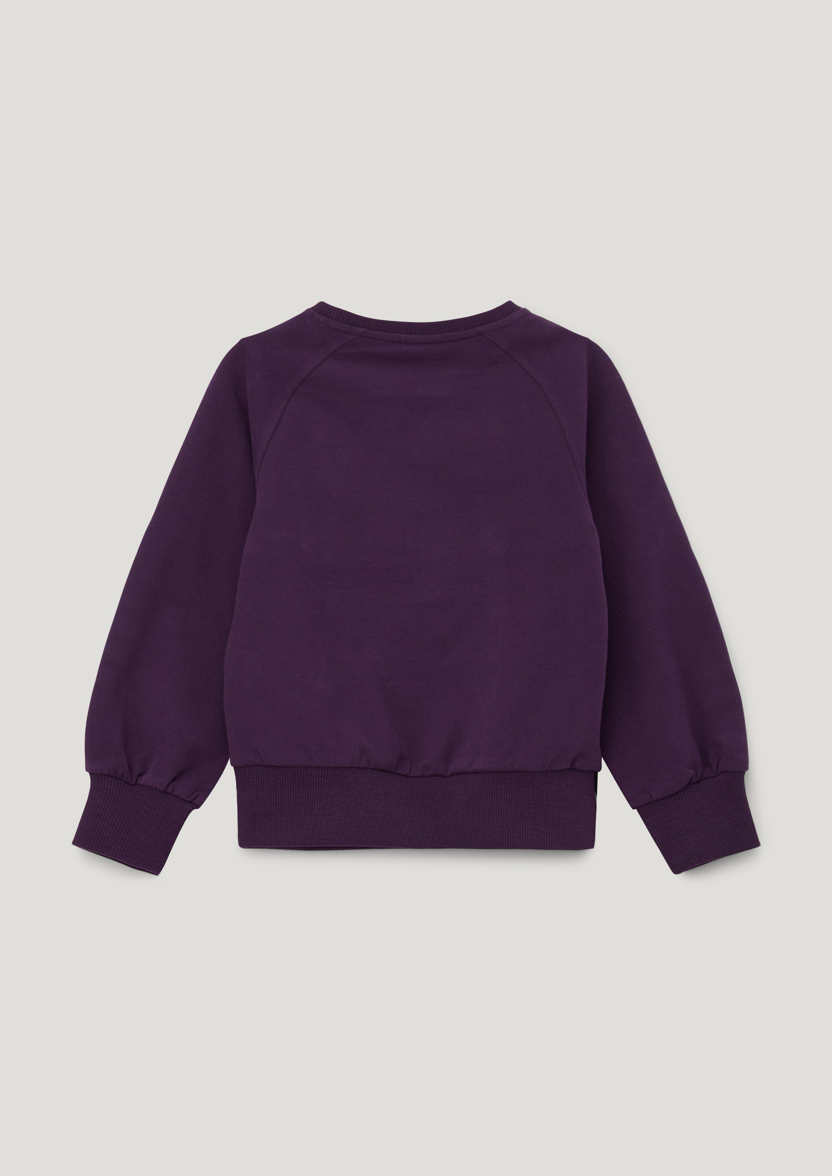 Sweatshirt mit glänzendem Frontprint  2133894-4836