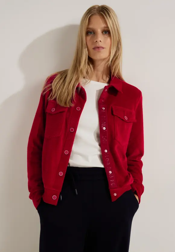 CECIL Cordjacke mit Brusttaschen