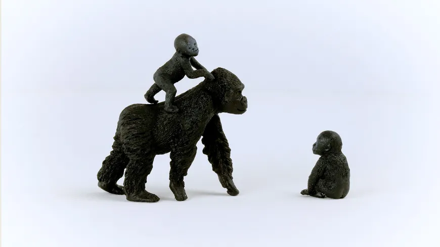 Schleich 42601 - Wild Life - Flachland Gorilla Familie