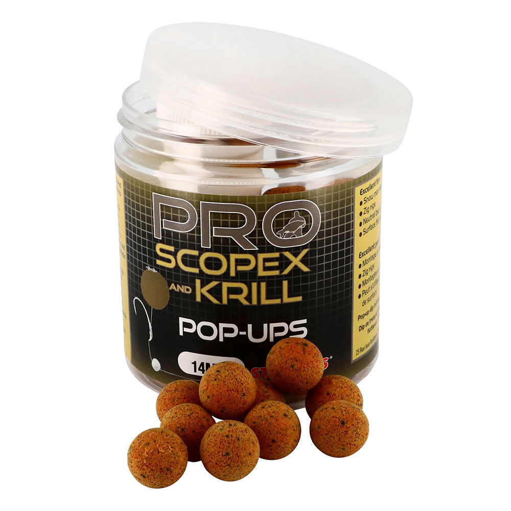 Scopex Krill Pop-Up probioottiset karppiboiliat 60g