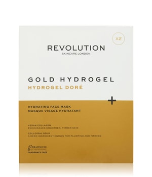 REVOLUTION SKINCARE Gold Hydrogel Face Mask Tuchmaske-2 Stk