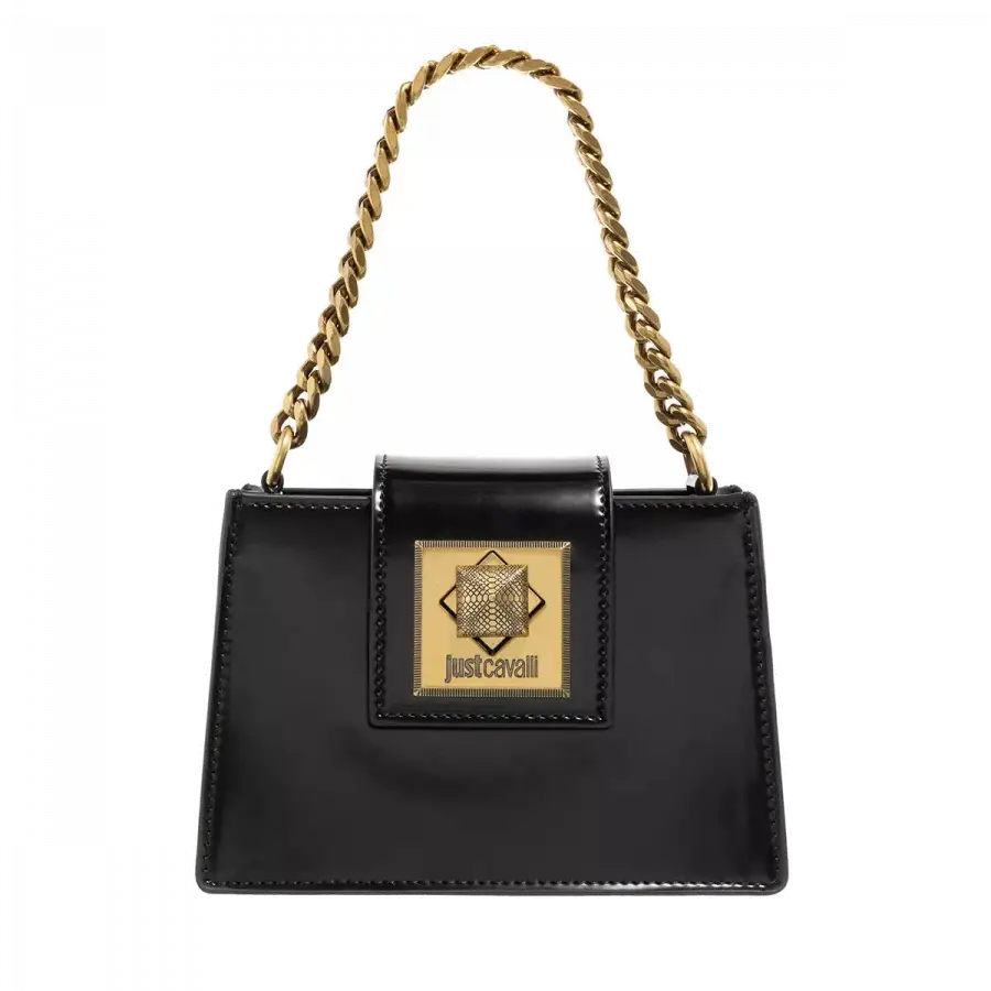 Just Cavalli - Just Cavalli Shoulder Bags Metallkette Black - schwarz