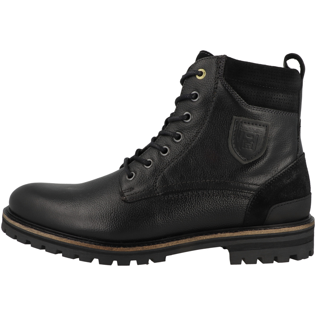 Pantofola d'Oro Ponzano Uomo High Sneaker high schwarz