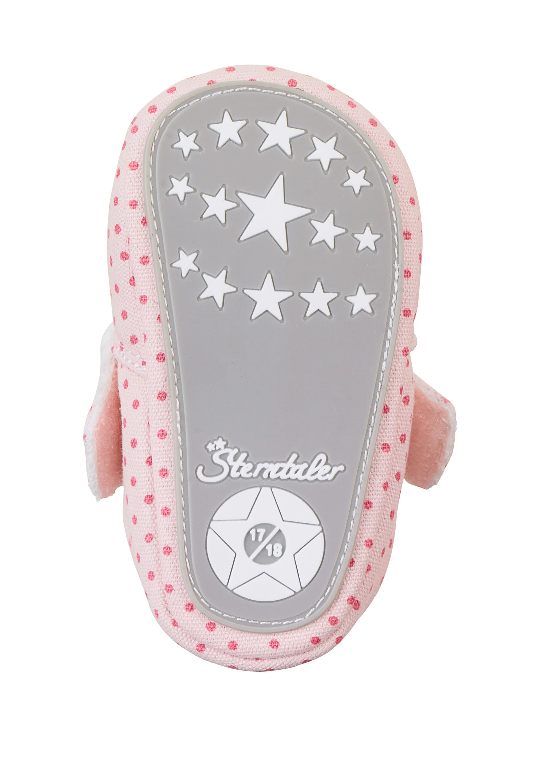 Babykrabbelschuh aus Baumwolle, Motiv Emmi Girl