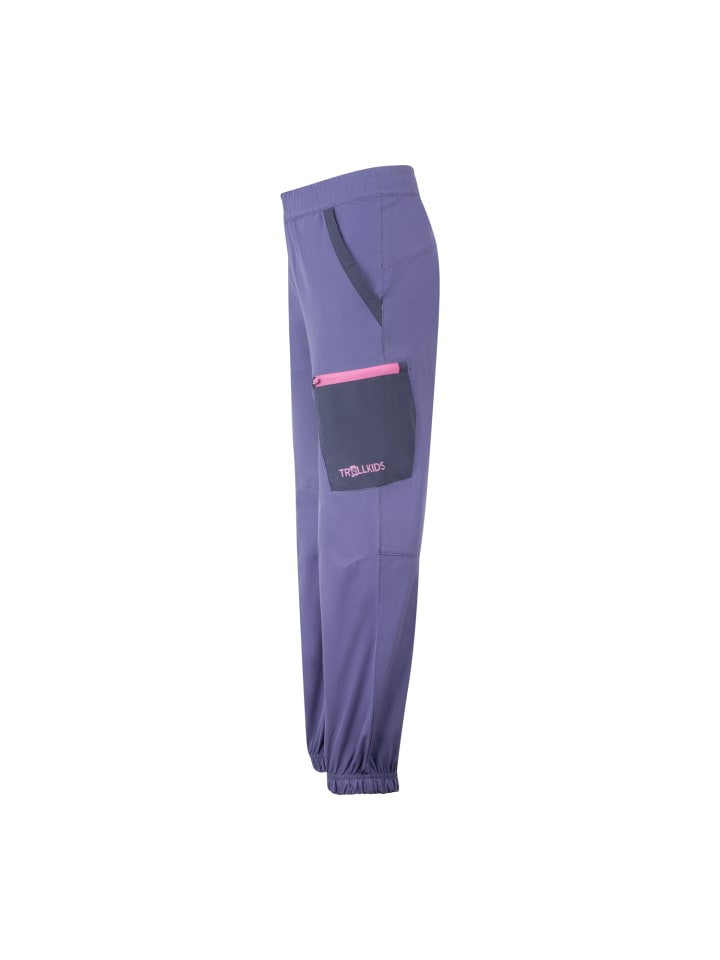 Trollkids Funktionshose Mosquito Repellent Steinkjer in violet blue günstig kaufen 152