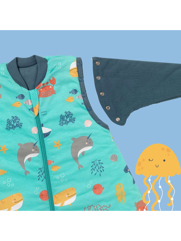 Schlummersack Babyschlafsack, 2.5 TOG in Hellblau günstig kaufen