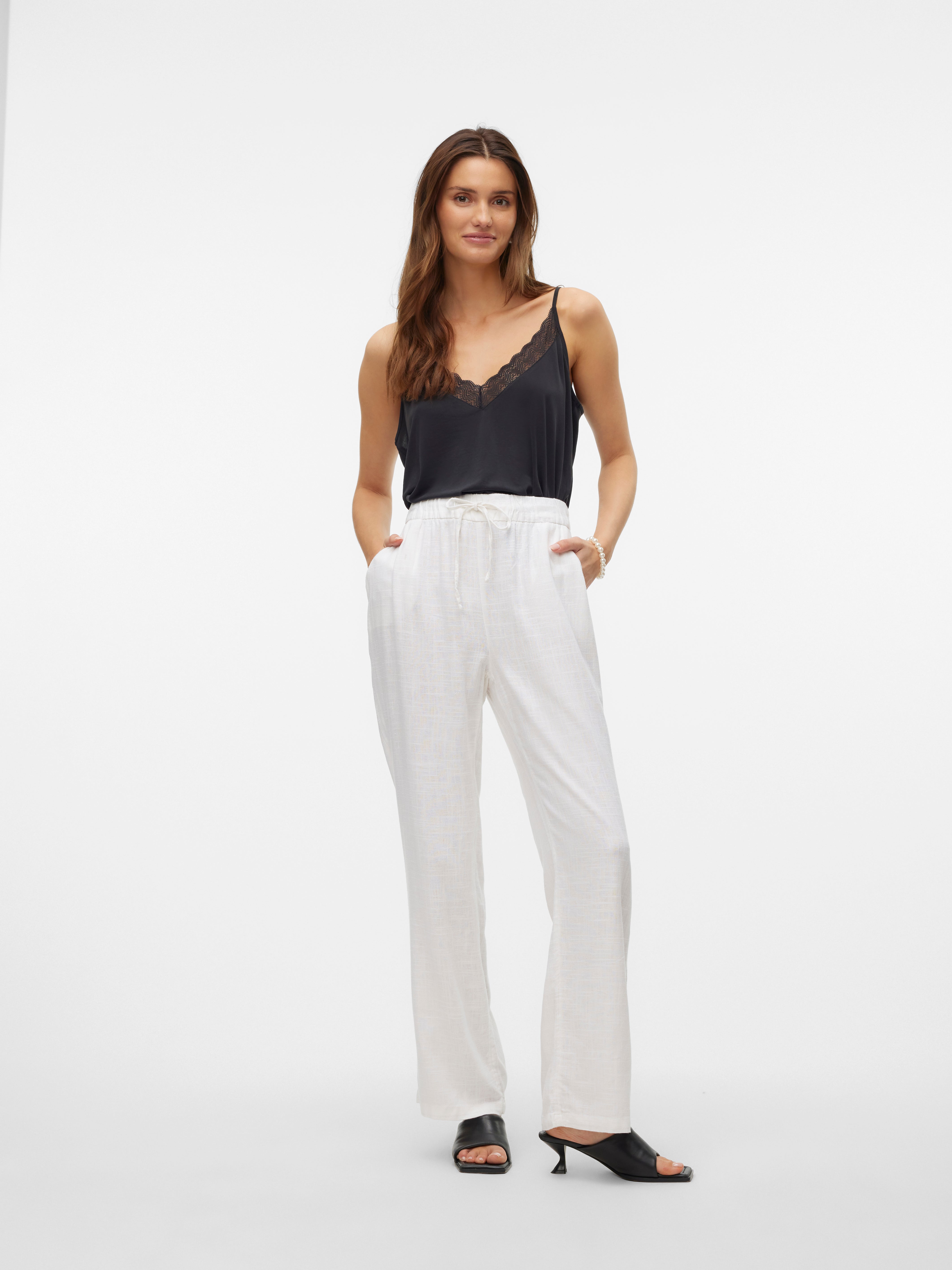 VMLINE Mittlere Taille Hose