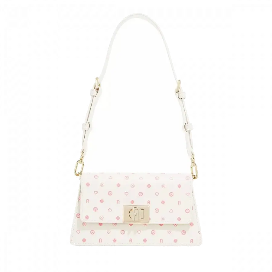 Furla - Furla Shoulder Bags Leder White - weiß