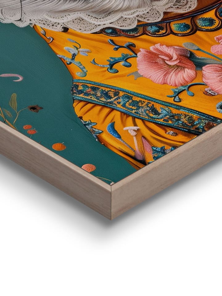 Orangewallz Gerahmter Kunstdruck 