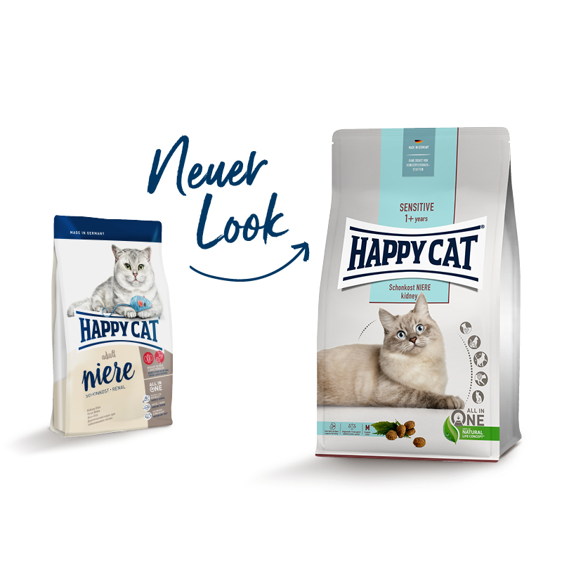 HAPPY CAT Trockenfutter HAPPY CAT Sensitive Schonkost Niere 300 g