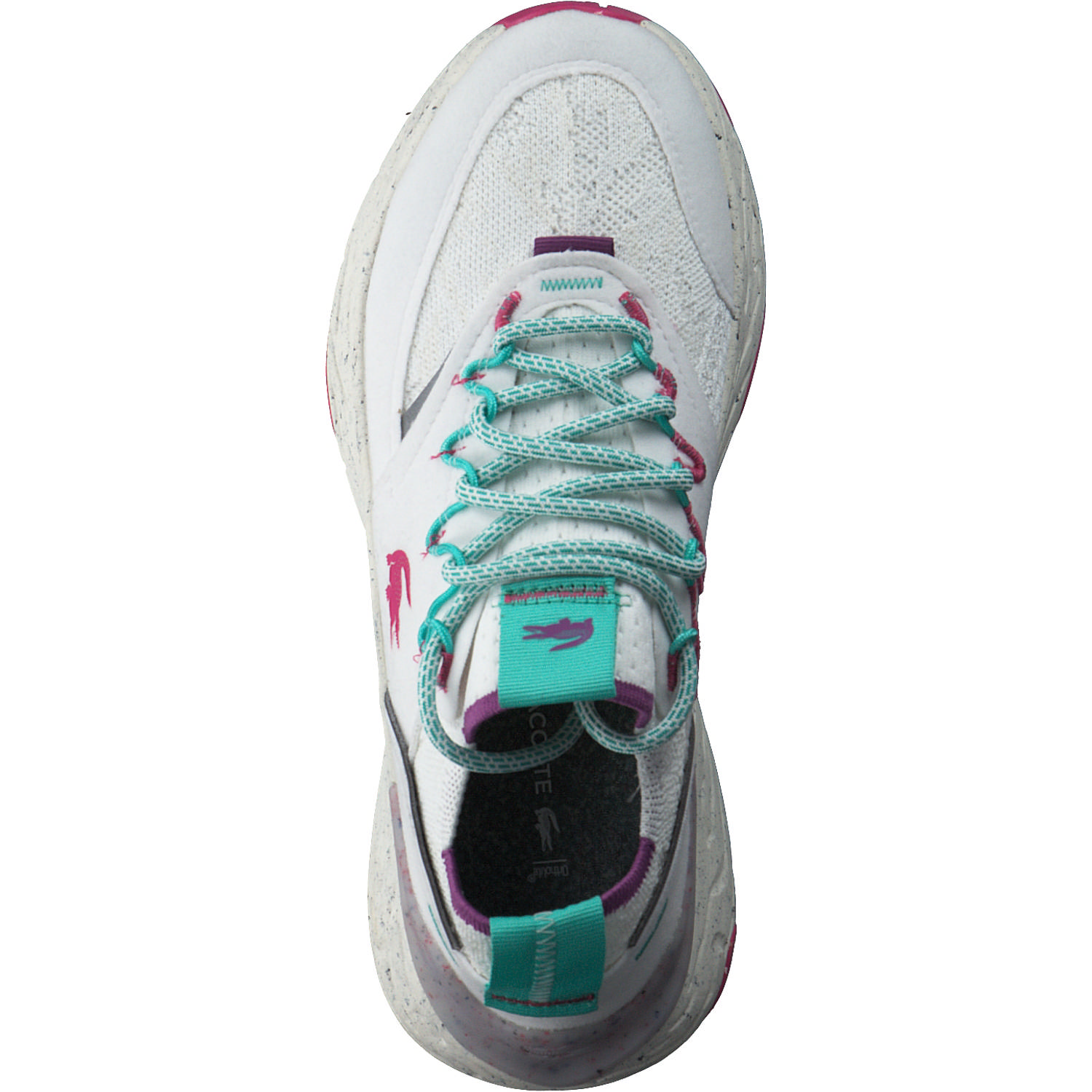 Lacoste Re-Confort 44SFA0074, Schnürschuhe, Damen, WHT / RED
