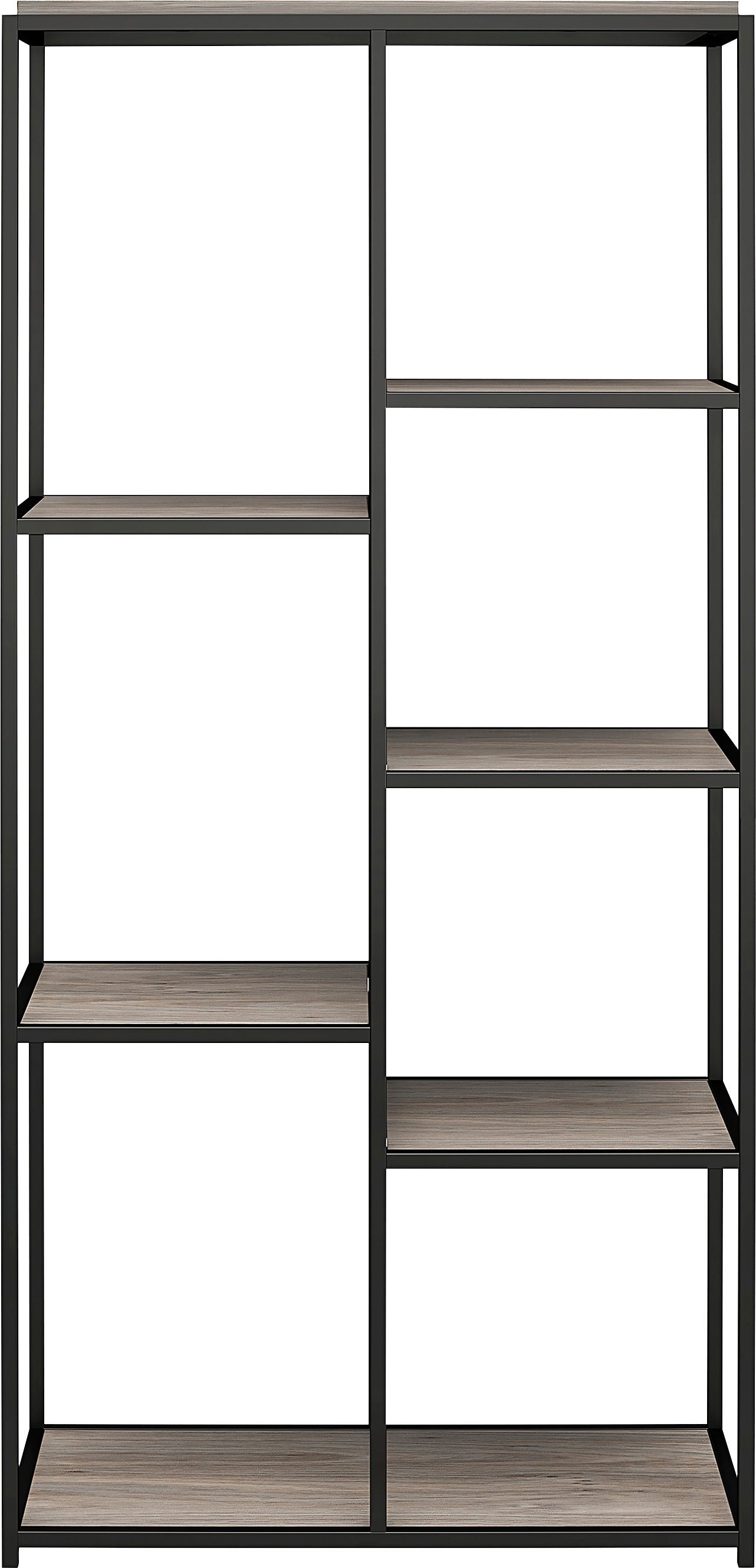 Dorel Home Aktenregal Quincy, 1-tlg., Metallregal, modern, Breite 86,5 cm, Höhe 180 cm
