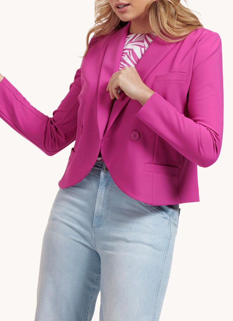 Jachetă scurtă Ida cu două rânduri de nasturi de la Studio Anneloes
