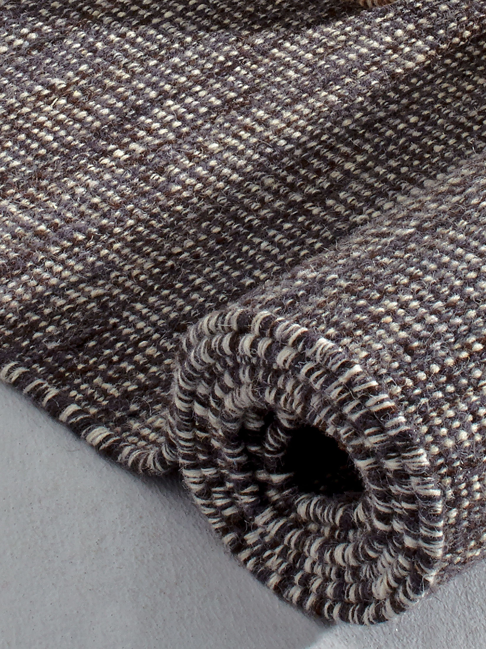 Woolweave Woll-Teppich, Steingrau