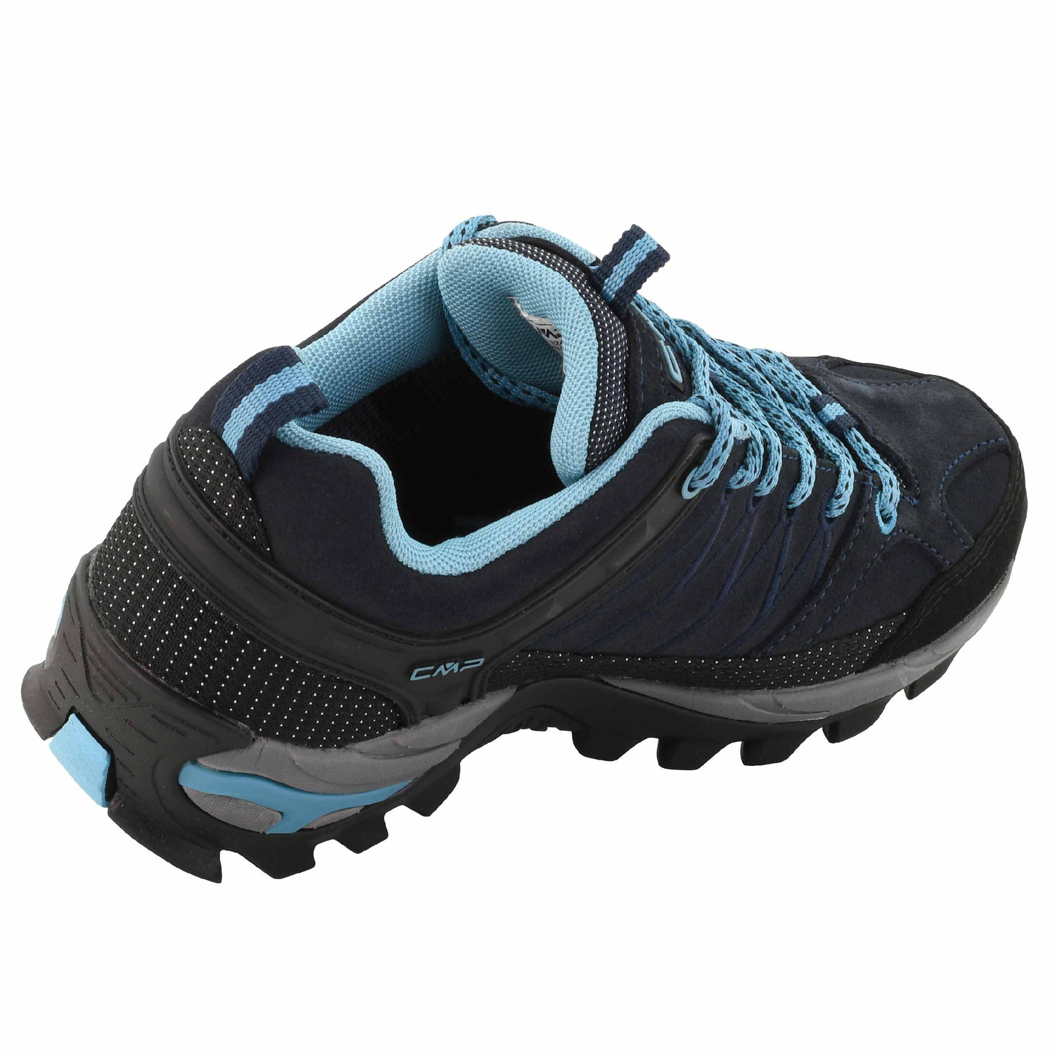 CMP Rigel Low Trekking WP 3Q13246, Trekkingschuhe, Damen, B.BLUE-CLOROPHILLA