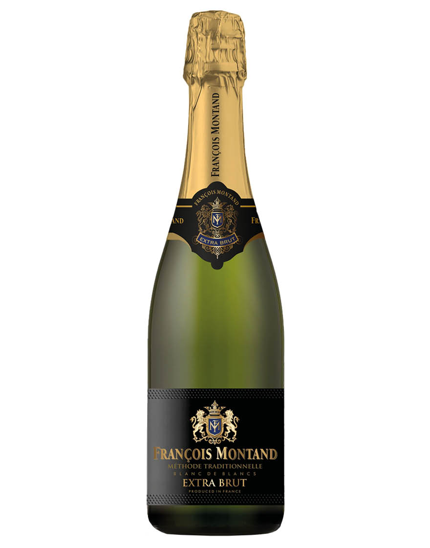 Vin Mousseux de Qualité Méthode Traditionnelle Extra Brut François Montand 0,75 ℓ
