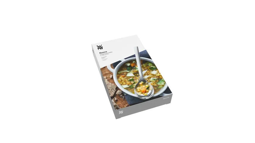 WMF Suppentassenlöffel Set 6 Stück Nuova