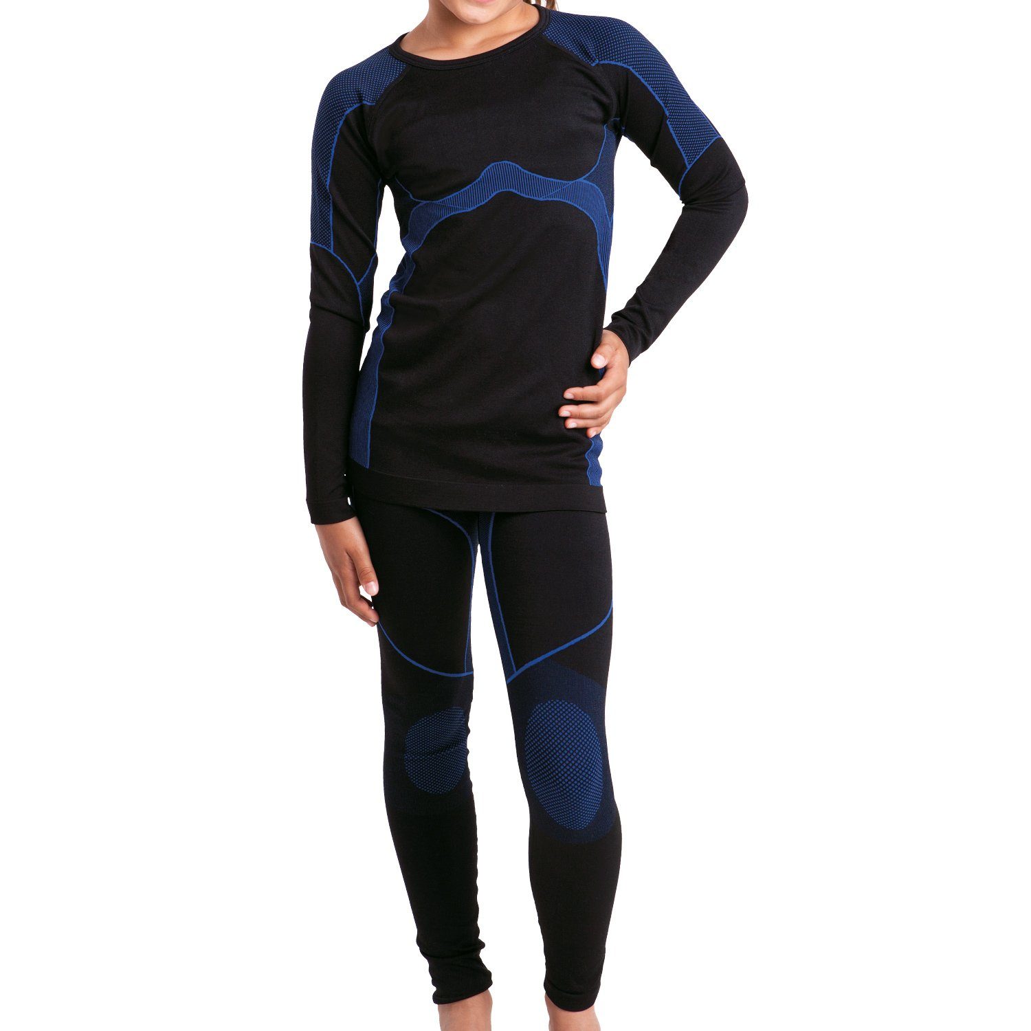Gomati Thermohose Kinder Ski- & Thermo Set seamless Unterwäsche Mädchen & Jungen