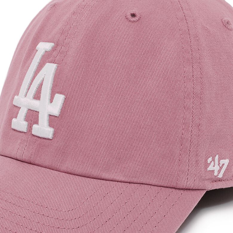 47 Brand MLB Los Angeles Dodgers Clean Up mauve