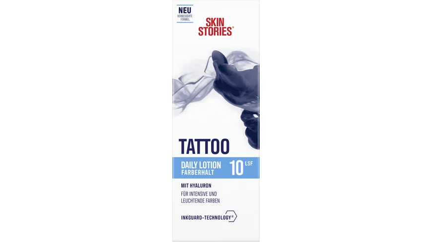 Skin Sories Tattoo Daily Lotion Farberhalt LSF 10 100 ml