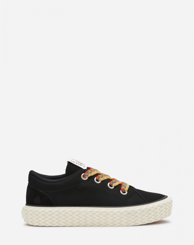 SNEAKERS CURBIES EN TOILE DE COTON