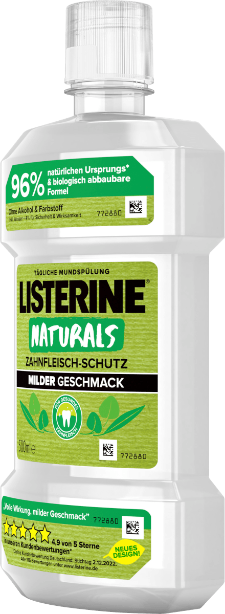 Mundspülung Naturals Zahnfleischschutz, 500 ml